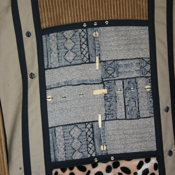 Solveig Bohemian Ladies' Reversible Jacket from South Africa R-959 - Picture 4 of 9